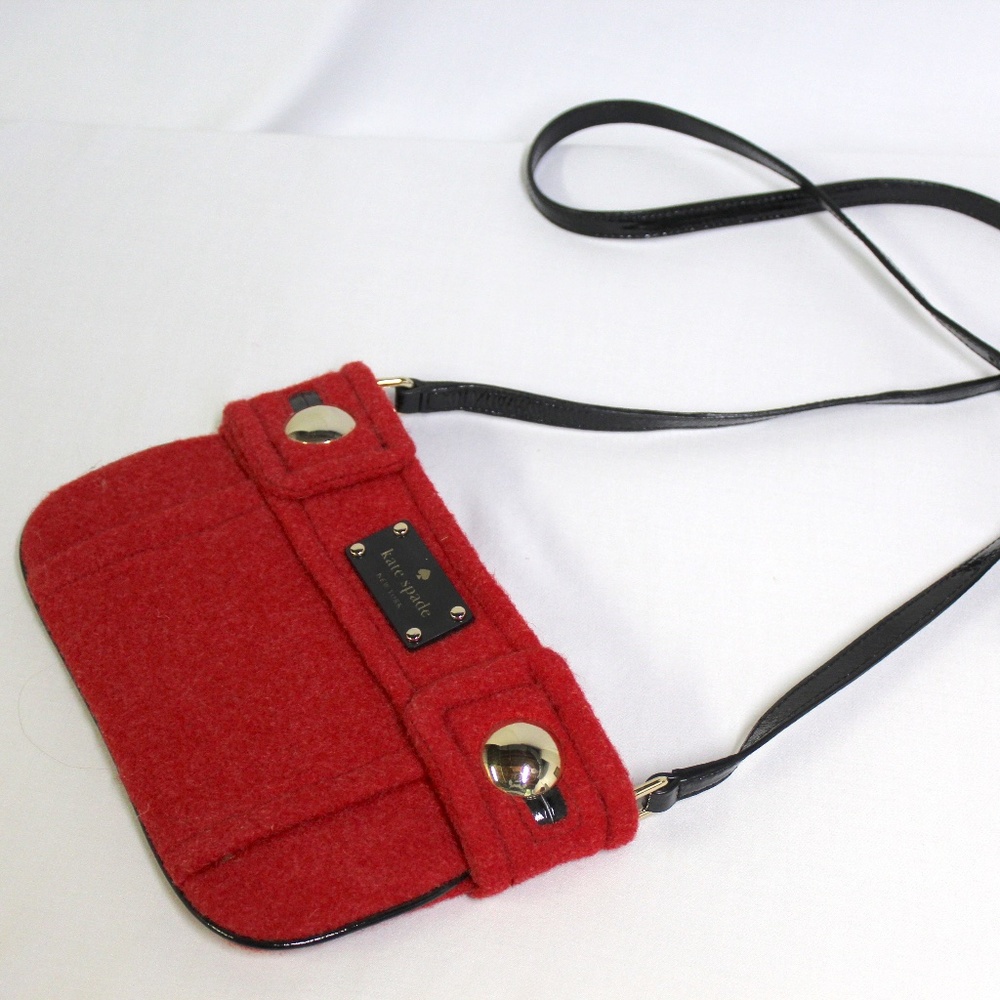 NWOT Kate Spade Red Crossbody Vintage Style Purse